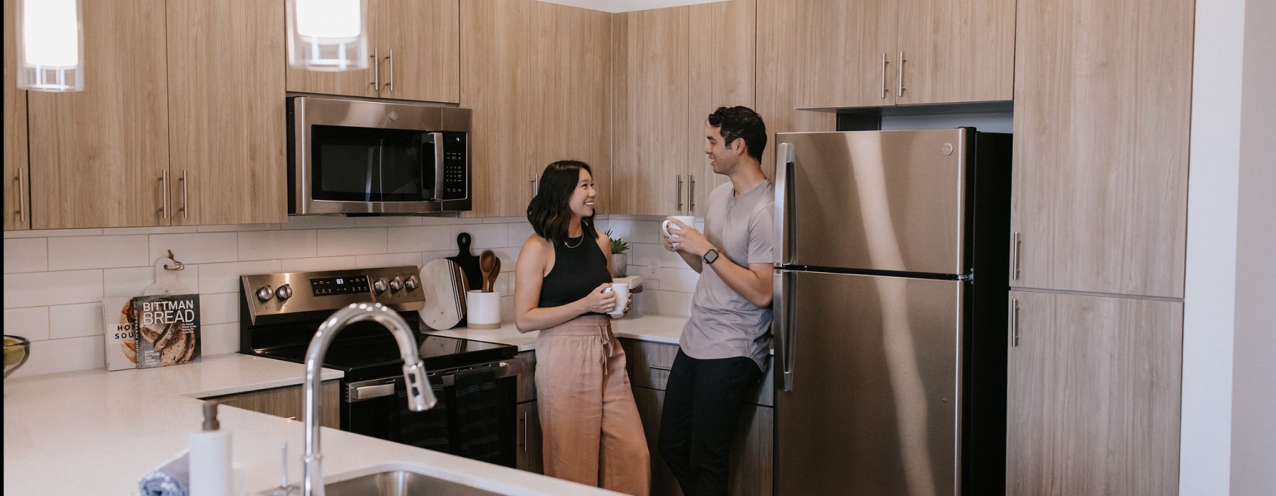Family in Kitchen